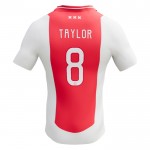 Günstige Fußballtrikots Ajax Amsterdam Kenneth Taylor 8 Heimtrikot 2024-25 Kurzarm